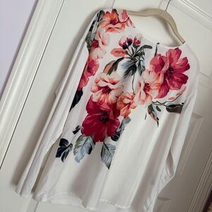 Chico's L/S Pullover blouse, SZ M/8